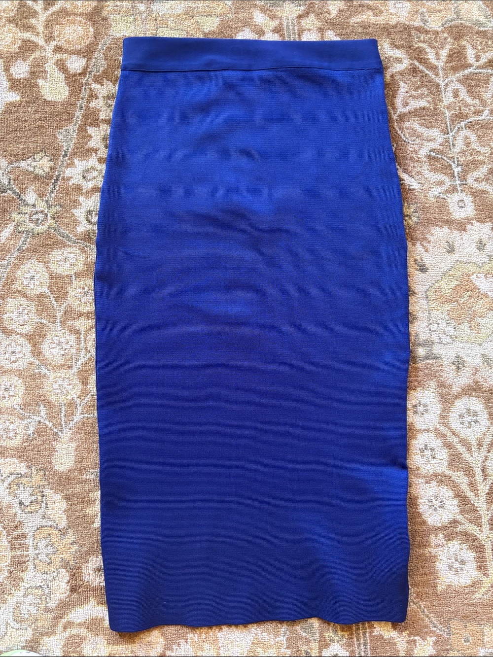 WOW couture Cobalt Blue Pencil Skirt